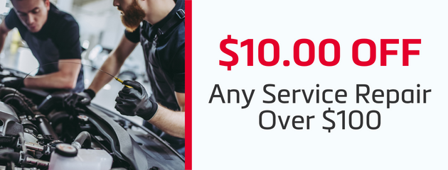 $10.00 off Any Service over 100